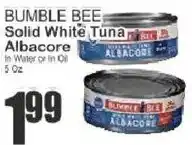 Food Universe Bumble Bee solid white tuna albacore offer