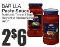 Food Universe Barilla pasta sauce offer