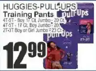 Food Universe Huggies pull-ups training pants offer