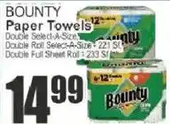 Food Universe Bounty paper towels offer