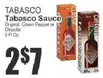Food Universe Tabasco Tabasco Sauce offer