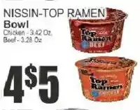 Food Universe Nissin-top ramen bowl offer