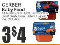 Food Universe Gerber baby food offer