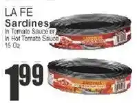 Food Universe La Fe sardines offer
