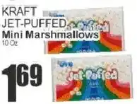 Food Universe Kraft jet-puffed mini marshmallows offer