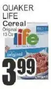 Food Universe Quaker Life Cereal offer