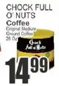 Food Universe Chock Full O' Nuts coffee offer