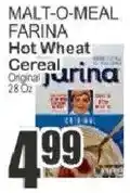 Food Universe Malt-O-Meal Farina Hot Wheat Cereal offer