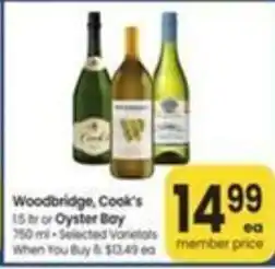 Woodbridge, Cook's or Oyster Bay