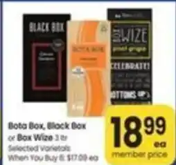 Safeway Bota Box, Block Box or Box Wize offer