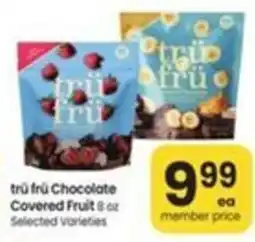 Safeway Tru Fru Chocolate Covered Fruit offer
