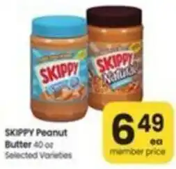 Safeway Skippy Peanut Butter offer