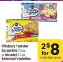 Safeway Pillsbury Toaster Scramble or Strudel offer