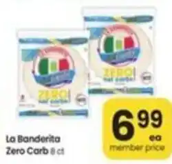 Safeway La Banderita Zero Carb offer