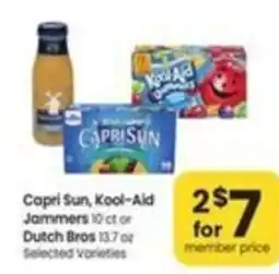 Safeway Capri Sun, Kool-Aid Jammers offer