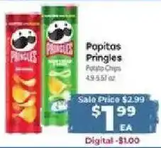 Cardenas Popitas Pringles Potato Chips offer