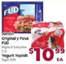 Cardenas Fud Original y Pavo Yogurt Yoplait offer