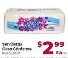 Cardenas Paper Napkins offer