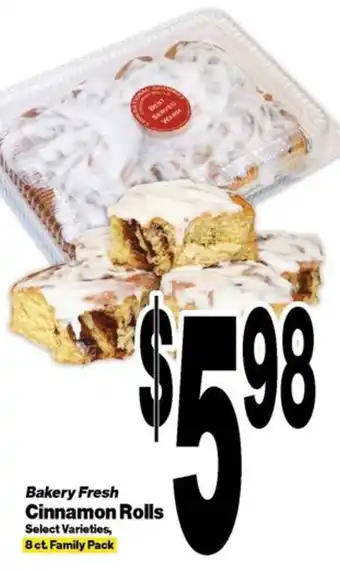 Bakery Fresh Cinnamon Rolls