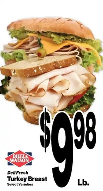 Dietz & Watson Deli Fresh Turkey Breast
