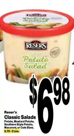Super Saver Reser's Classic Salads offer
