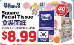 Hmart Square Facial Tissue offer