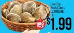 Hmart Live Top Neck Clams offer