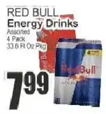 Food Universe Red Bull energy drinks offer