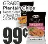 Food Universe Grace plantain chips offer