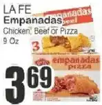 Food Universe La fe empanadas offer
