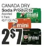 Food Universe Canada Dry Soda Products offer