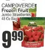 Food Universe Campo Verde frozen fruit jumbo strawberries offer