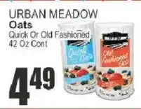 Food Universe Urban Meadow Oats offer