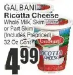 Food Universe Galbani ricotta cheese offer