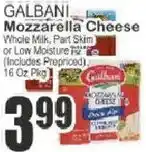 Food Universe Galbani mozzarella cheese offer