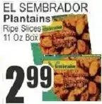 Food Universe El sembrador plantains offer