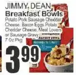 Food Universe Jimmy Dean breakfast bowls offer