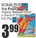 Food Universe Bomb Pop ice pops offer