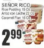 Food Universe Señor rico rice pudding offer