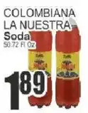 Food Universe Colombiana La Nuestra soda offer
