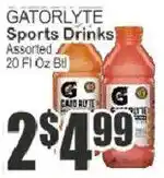 Food Universe Gatorlyte sports drinks offer