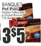 Food Universe Banquet pot pies offer
