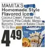 Food Universe Mamita's homemade style flavored ice offer