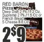 Food Universe Red Baron Pizza offer