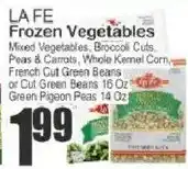 Food Universe La Fe frozen vegetables offer