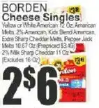 Food Universe Borden cheese singles offer