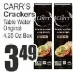 Food Universe Carr's Crackers offer