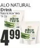 Food Universe Alo natural drink offer