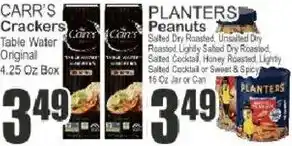 Food Universe Carr's Crackers Table Water Original offer