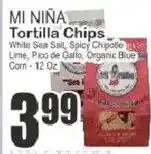 Food Universe Mi Nina tortilla chips offer